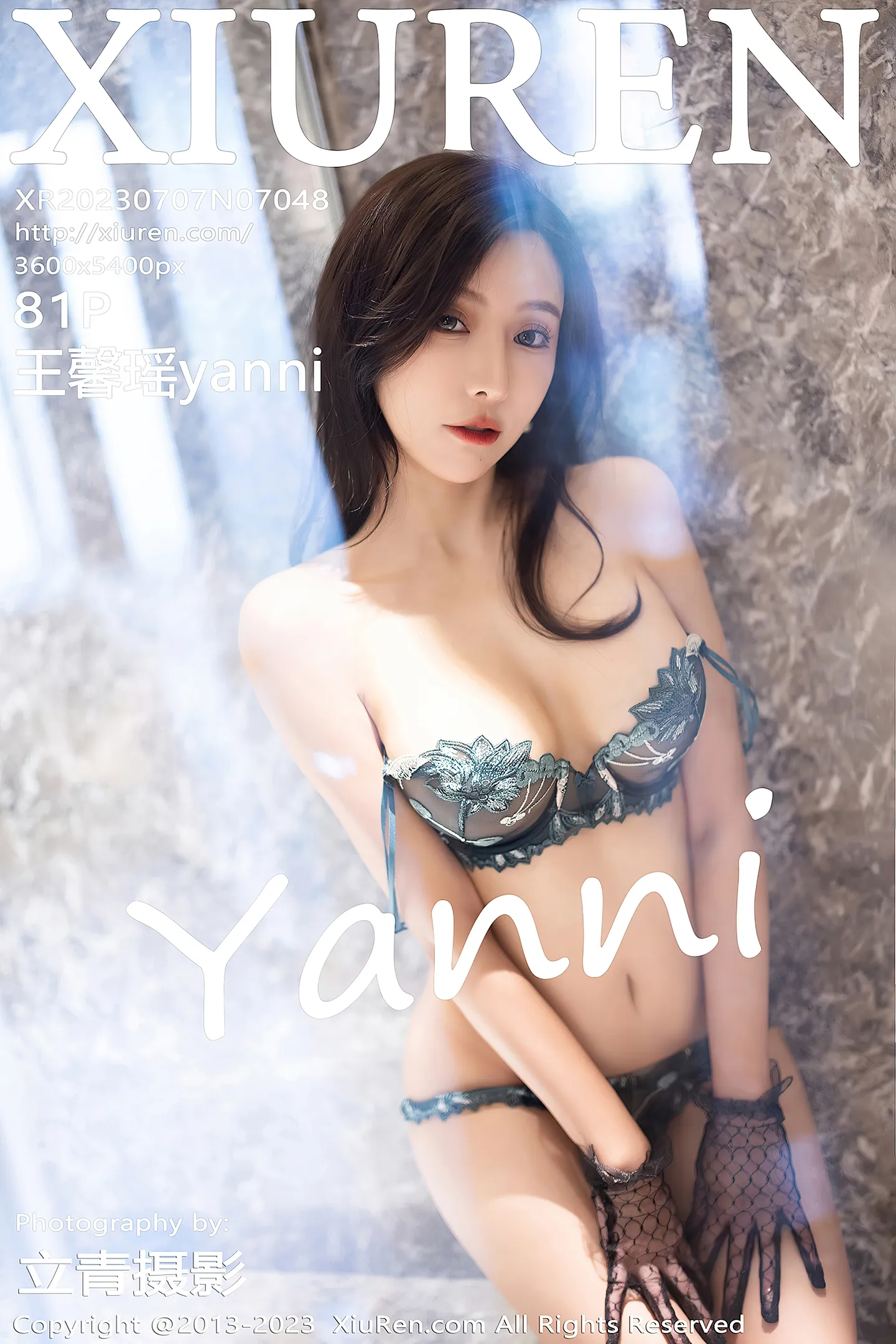 [XiuRen秀人网]No.7048_女神王馨瑶yanni墨绿色轻透蕾丝内衣配黑丝秀完美身材诱惑写真81P-秀人网 - XiuRen.Space